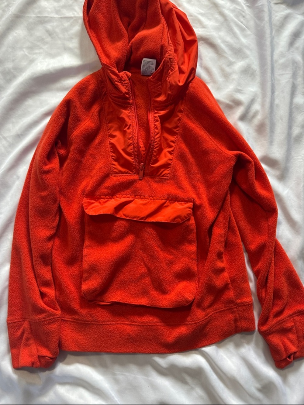 all in motion Bright Orange Kids Hoodie Sweatshirt